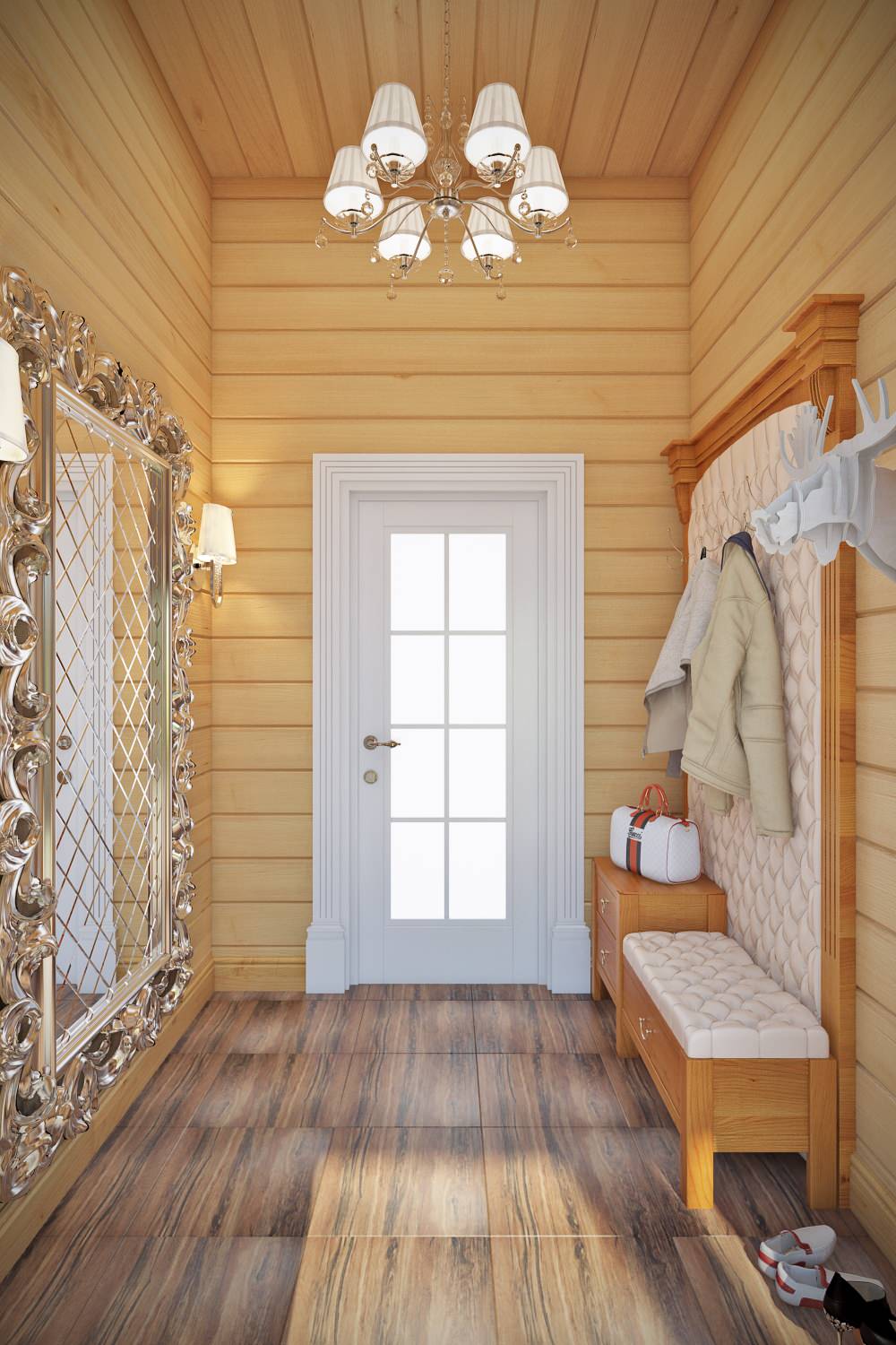 Коттедж из бруса в Москве