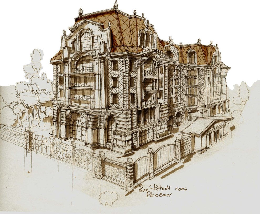 Эскизы - архитектура