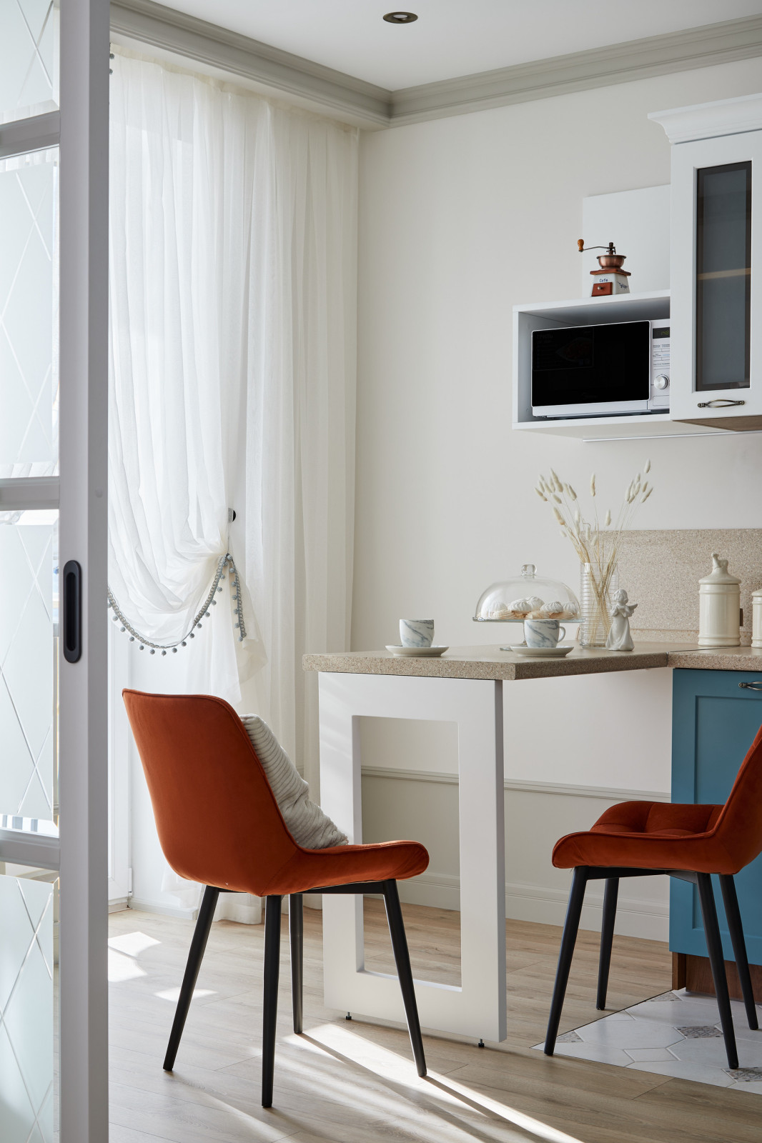 реализованный проект кухни в ЖК 7 Континент