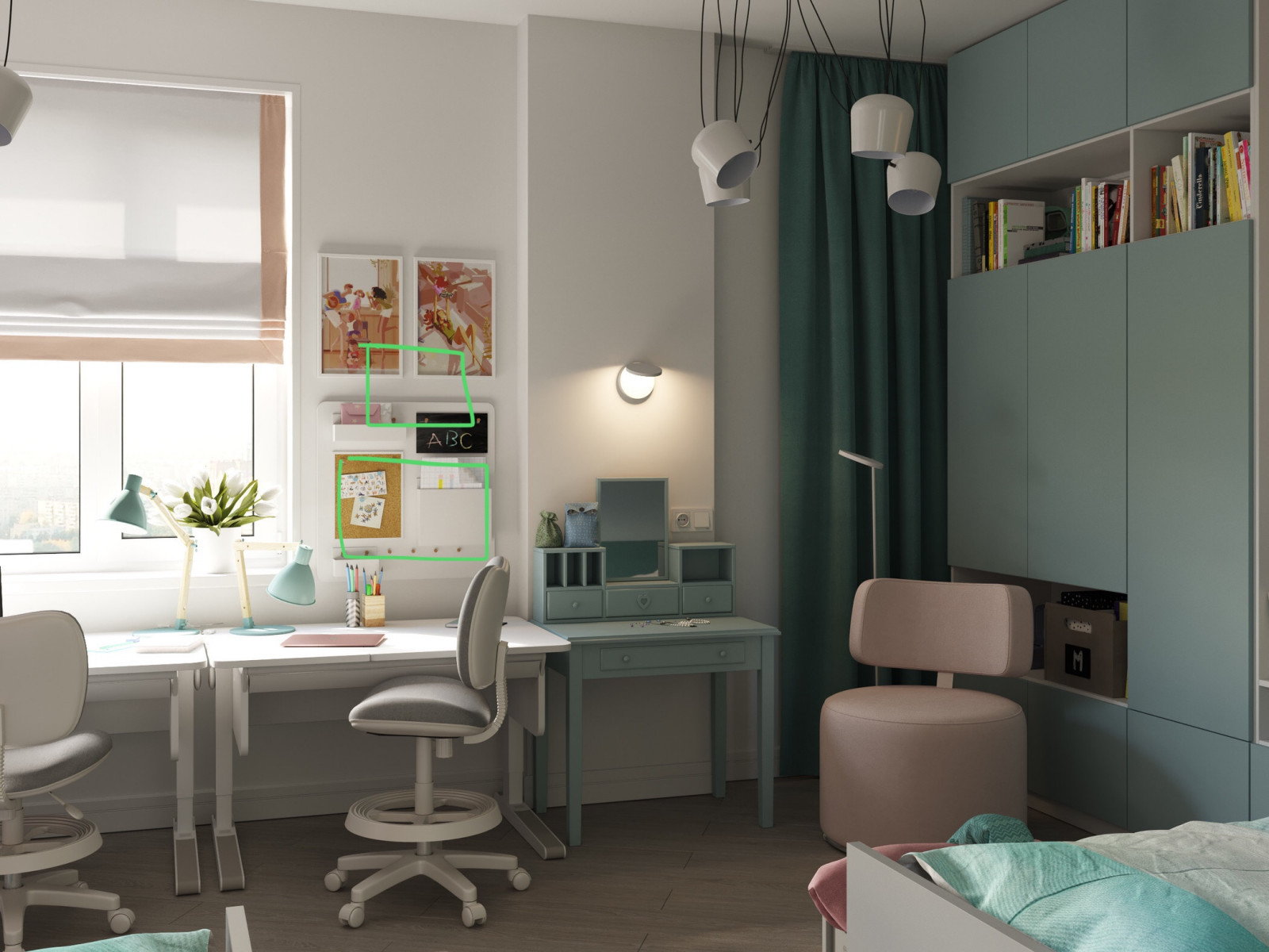 Пространство для девочек/ Girls’s space