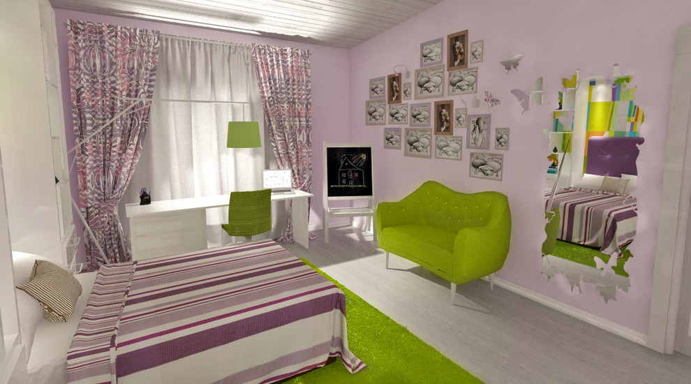 Дизайн-проект детской комнаты от «Strekoza Design»