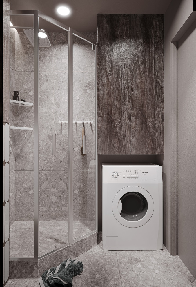 Проект студии 14 кв.м.