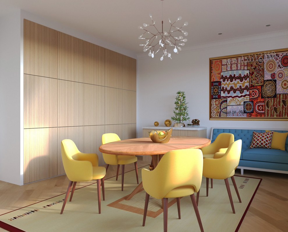 Квартира с каплями солнца и облаков