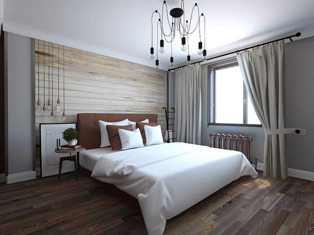 квартира студия в стиле лофт