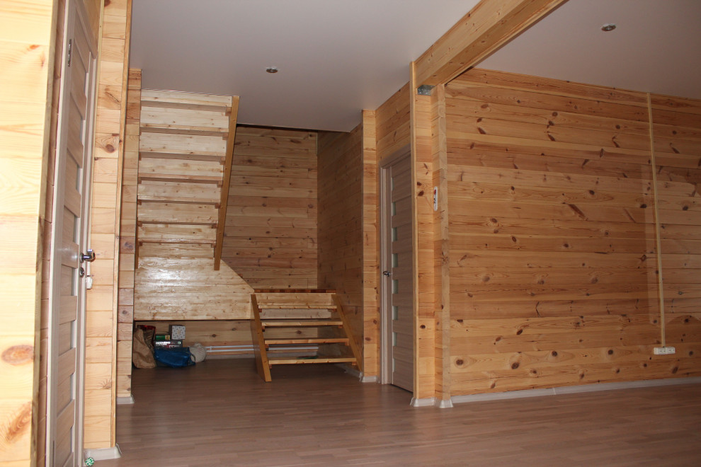 Отделочные работы в деревянном доме