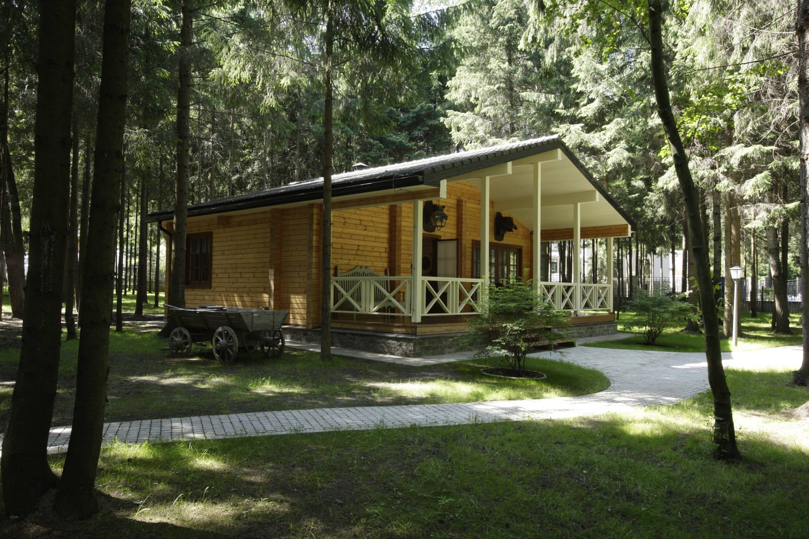 Обложка проекта: Охотничий домик - баня