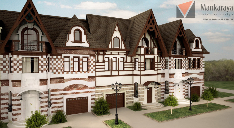 Обложка проекта: Визуализация таунхауса для строительства в МО