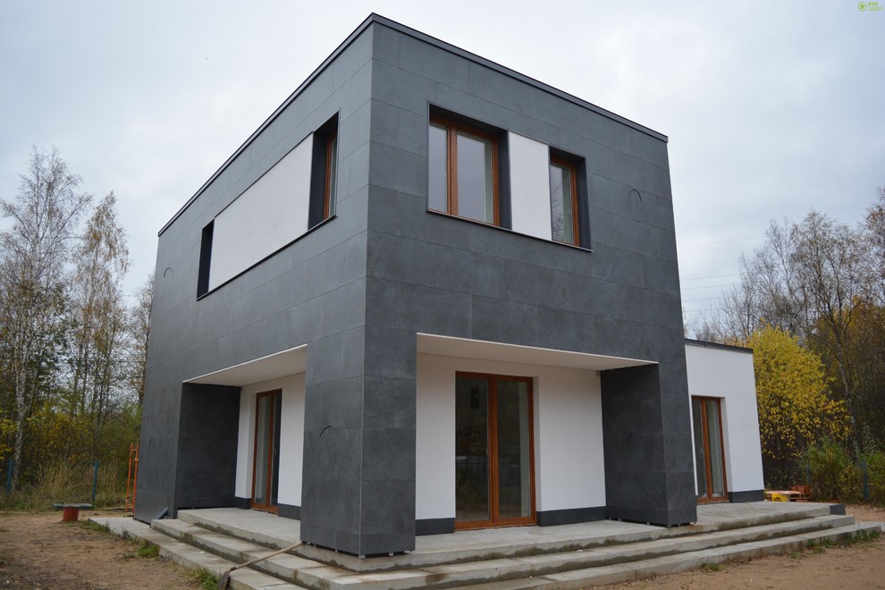 Кубизм в частной архитектуре.