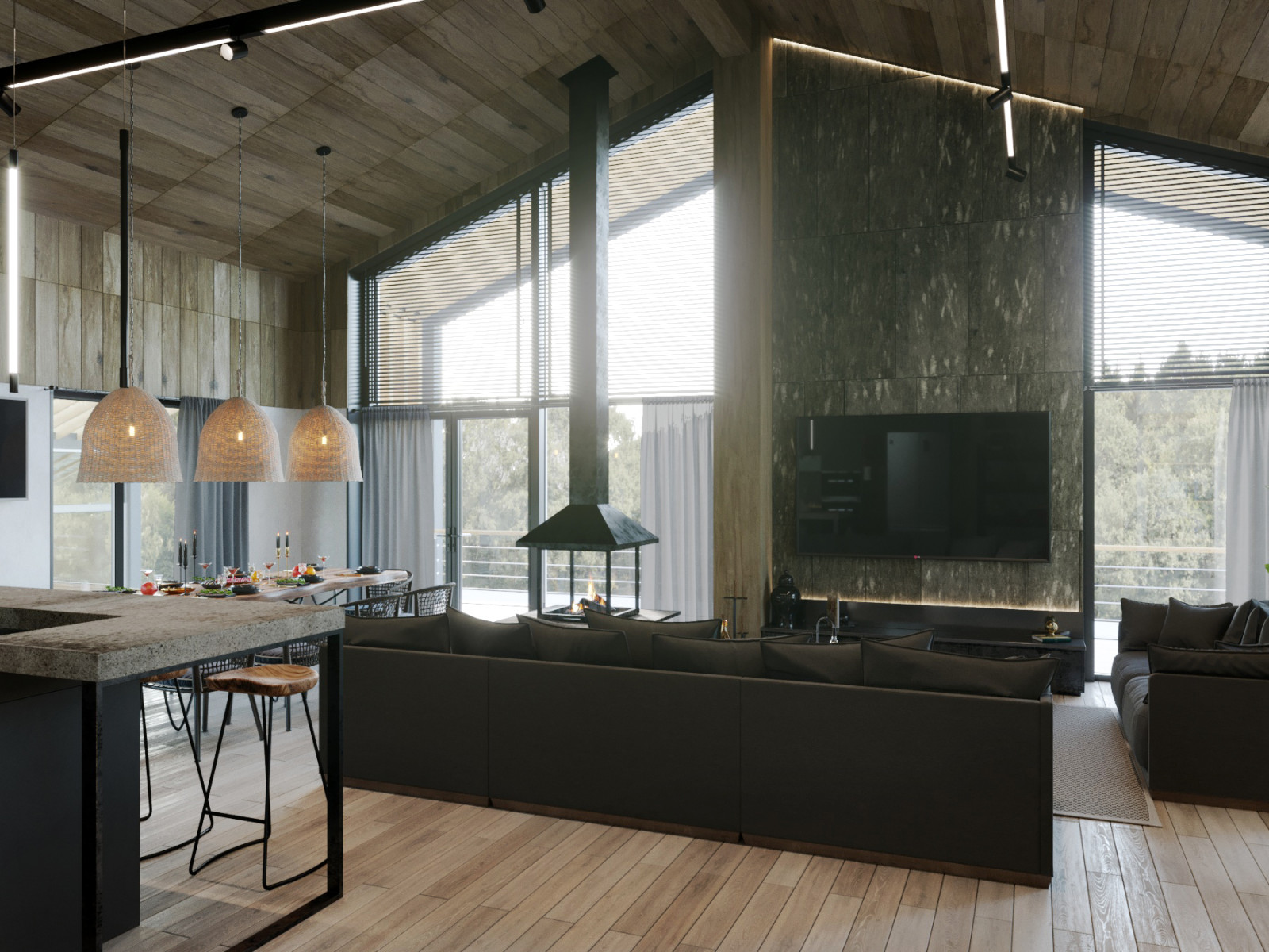 Увильды-дом шале