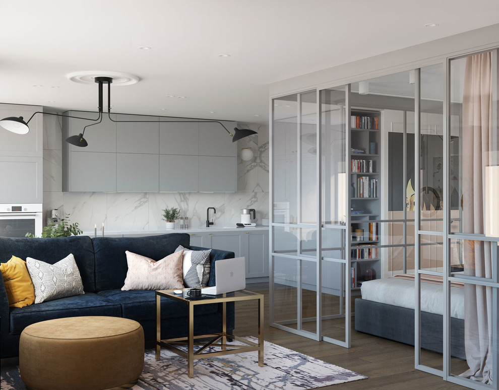 Квартира-студия в ЖК "SREDA" для молодой девушки