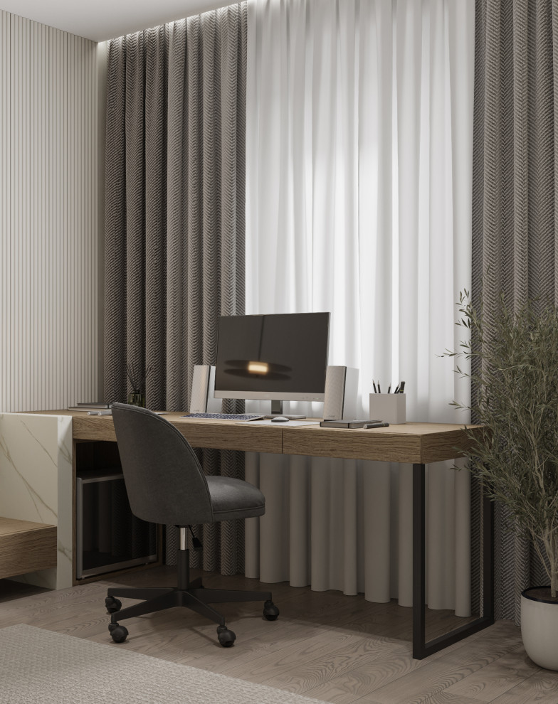 Дизайн квартиры 56м² в Красноярске