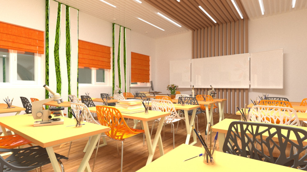 Дизайн проект современной школы