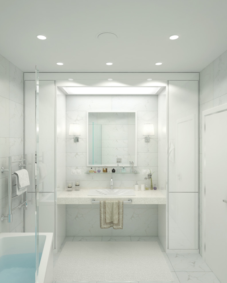 Luce Argento Apartment Interior in Modern Style