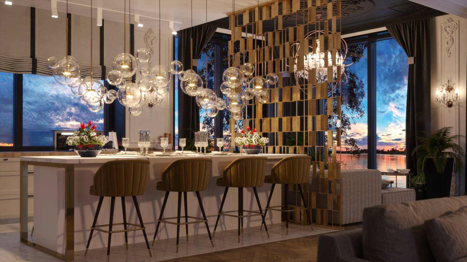 Обложка проекта: КП Новопокровское Дом 370 кв.м.