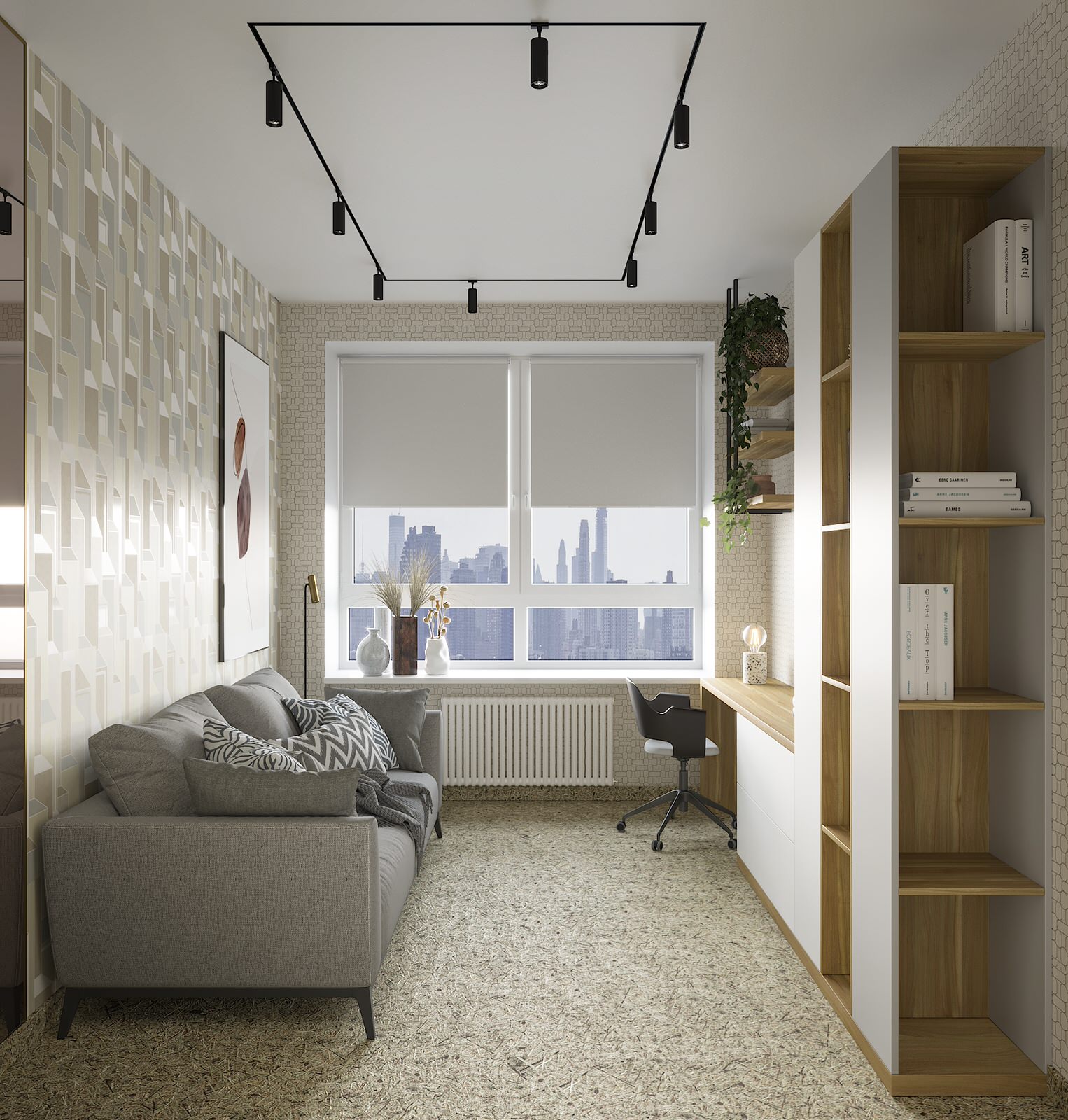 Стильная трешка в ЖК Символ