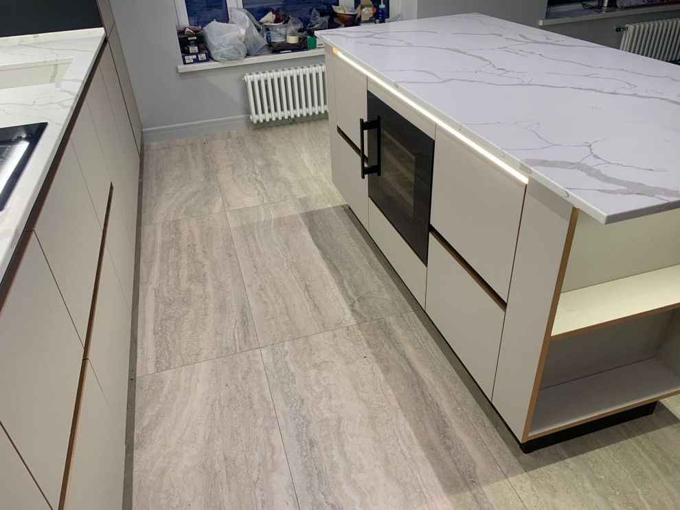 Кухня Favorit с островом