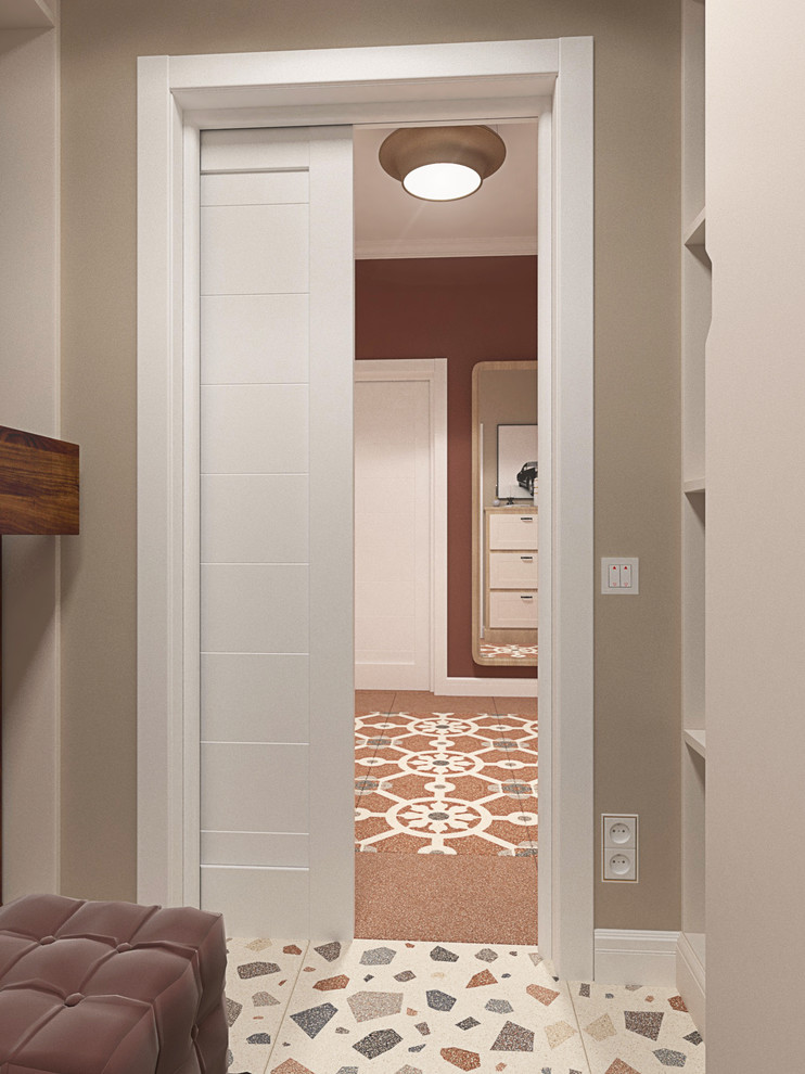 Яркая прихожая (+ гардеробная)