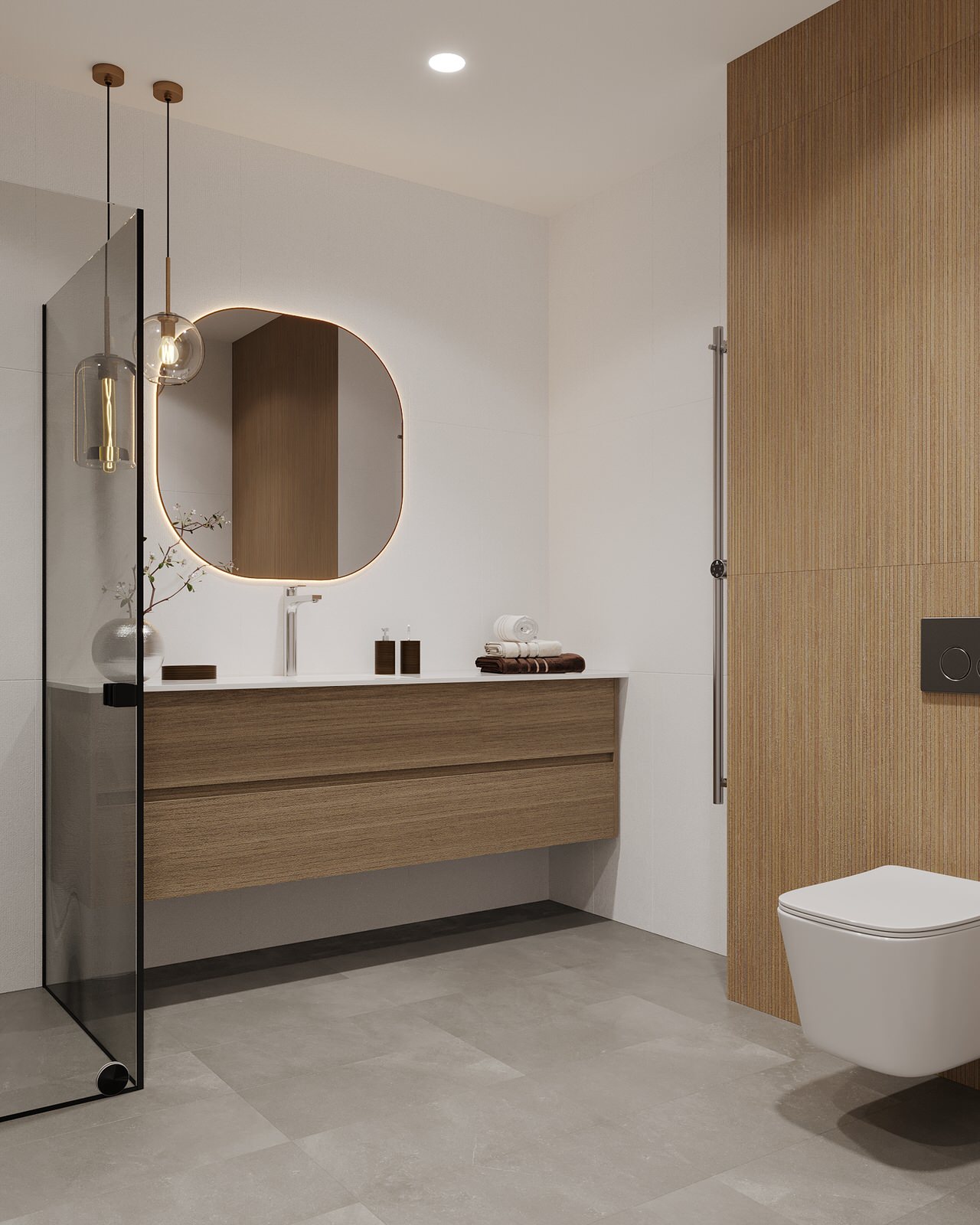 Проект Загородного дома (перестройка помещений)