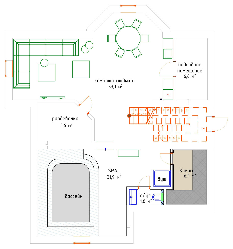 СПА в коттедже