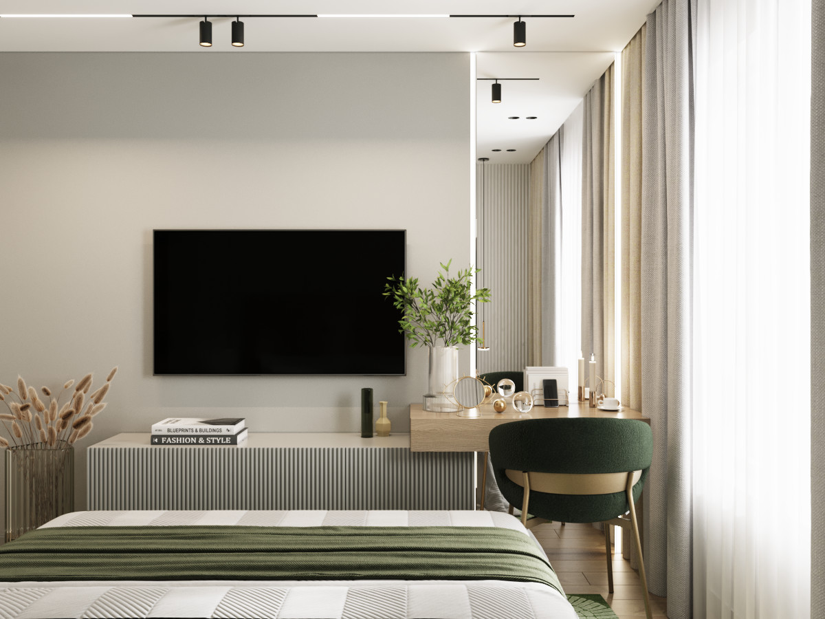 Интерьер квартиры в ЖК  Матвеевский парк