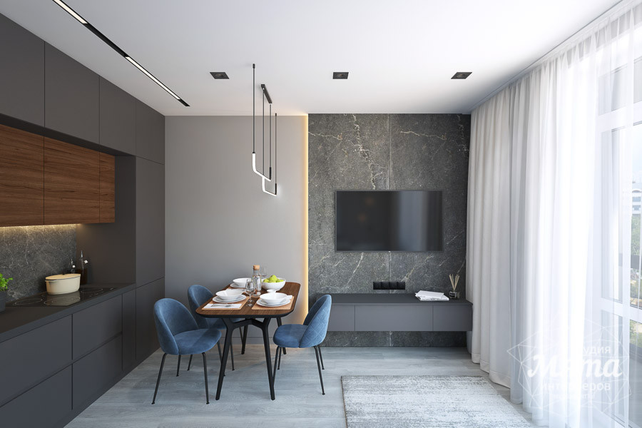 Дизайн интерьера квартиры в Екатеринбурге