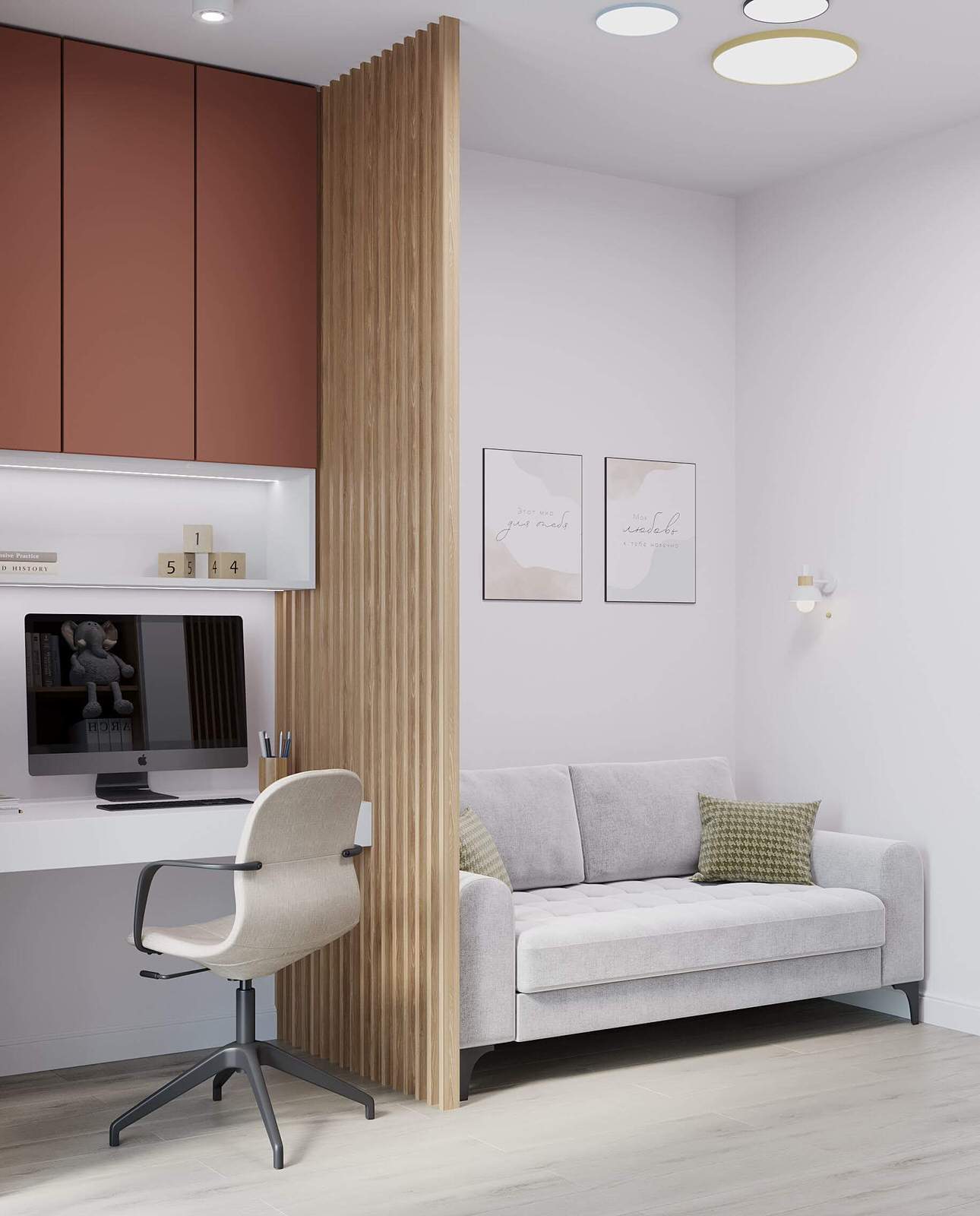 Проект в ЖК Селигер Сити 72м2