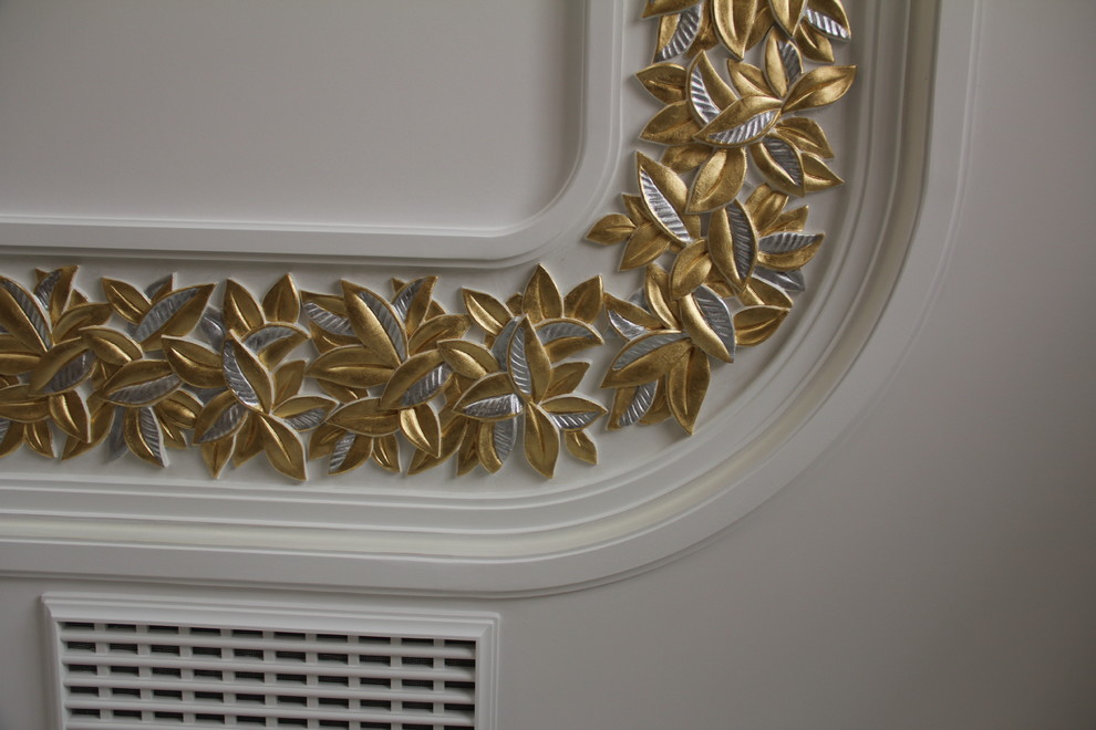 Позолота лепного декора