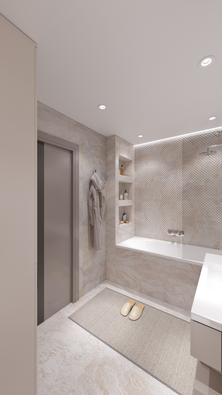 Дизайн трехкомнатной квартиры Днепр