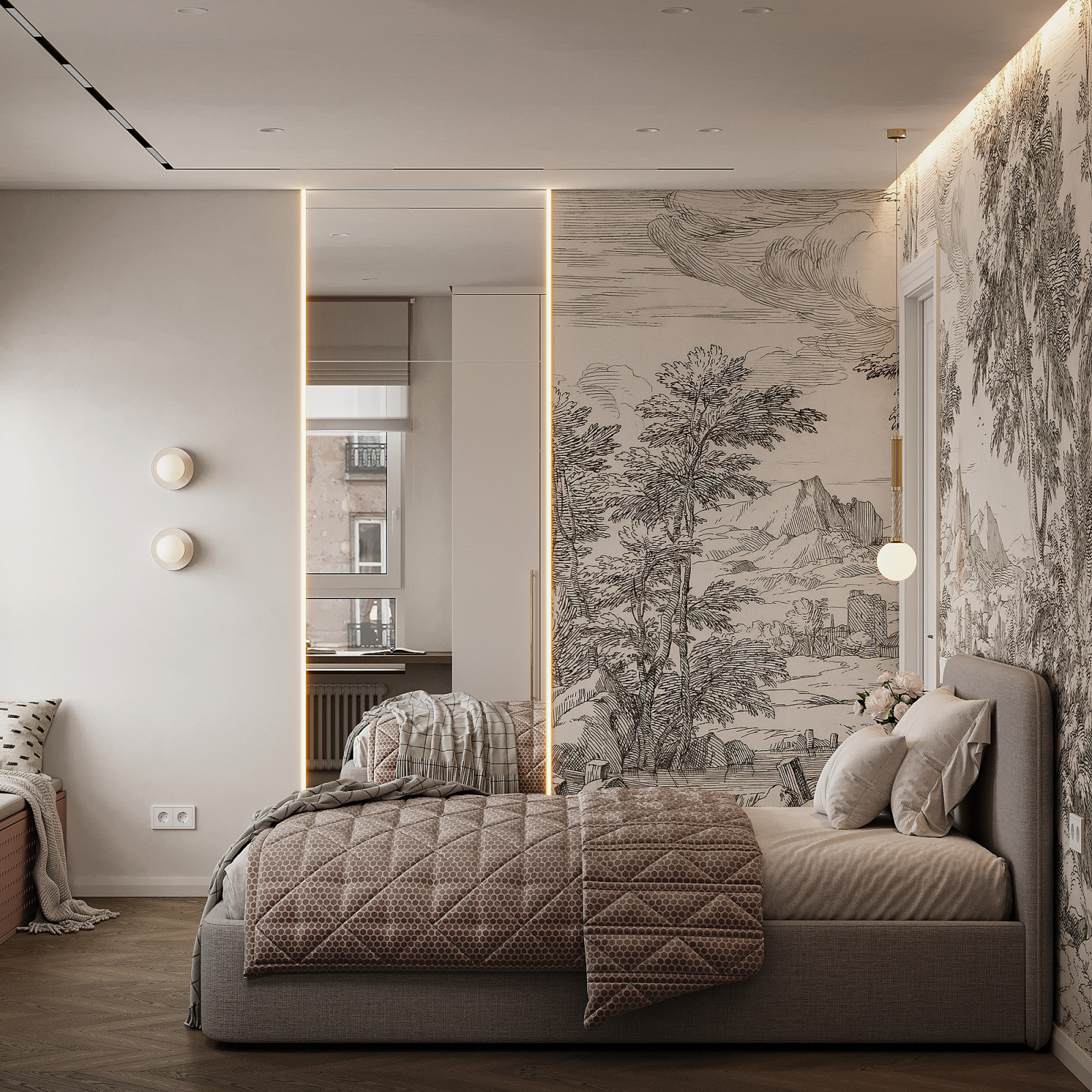 Дизайн-проект квартиры 108м2 г.Москва