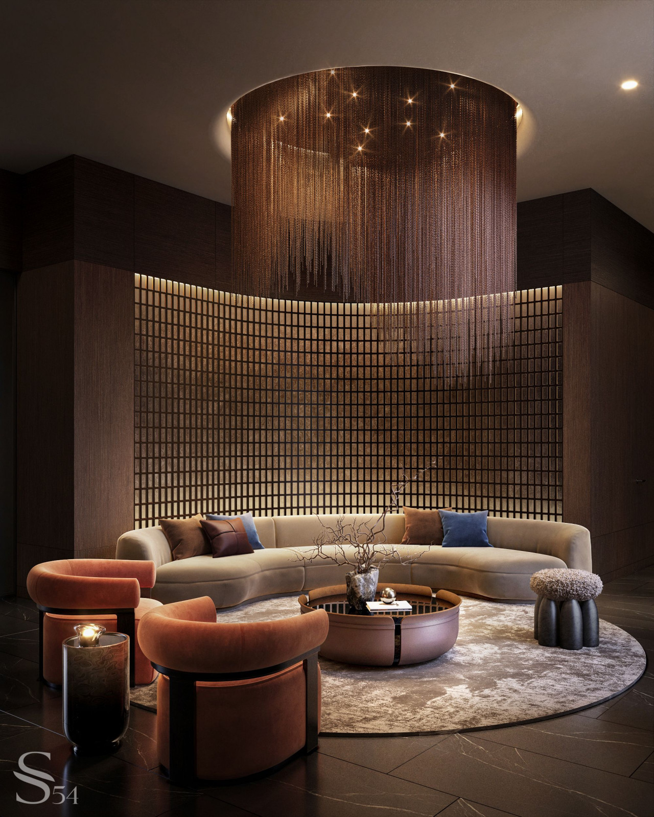 Лаунж-зона в Дубае