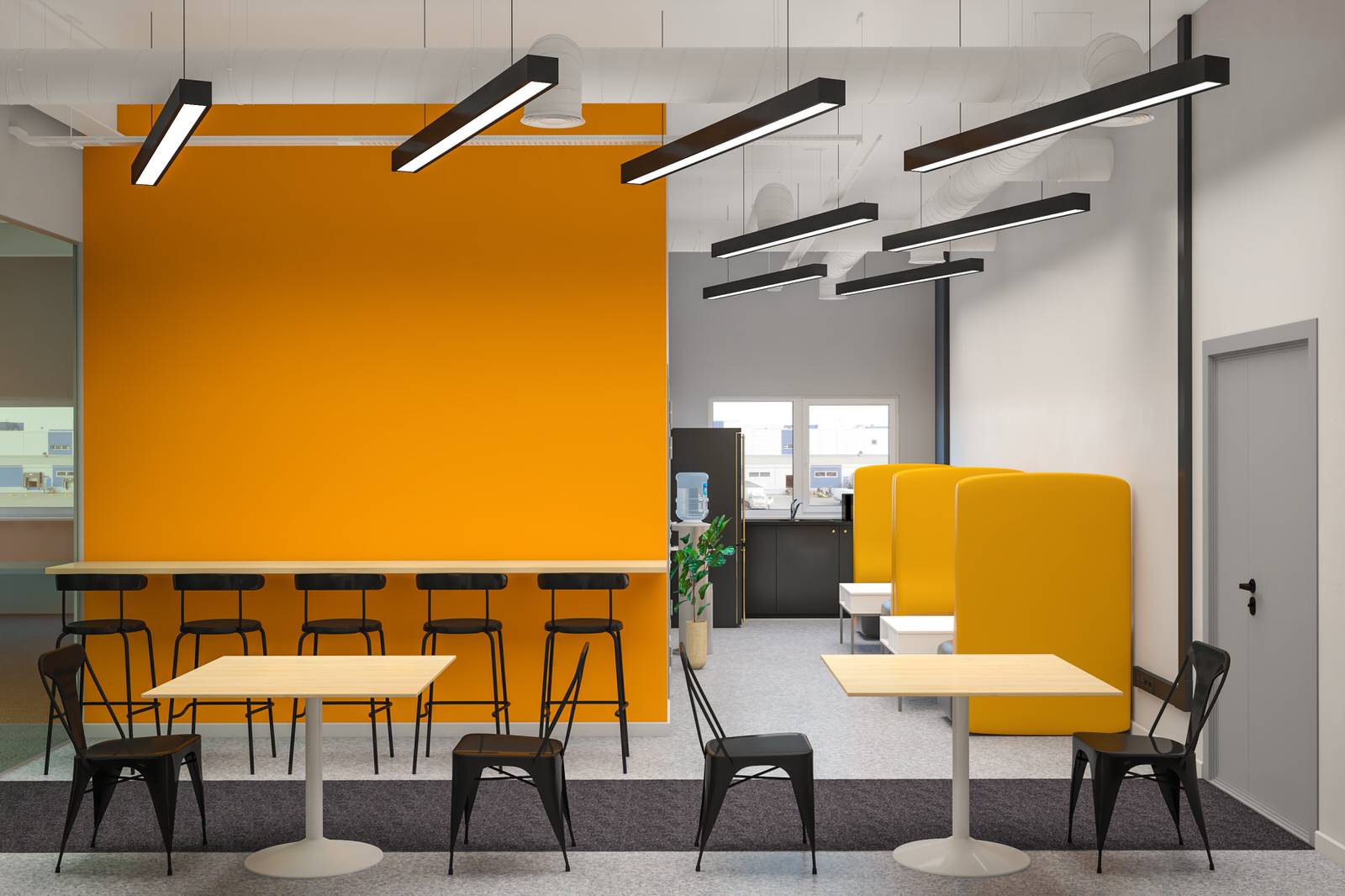 Визуализация офиса.