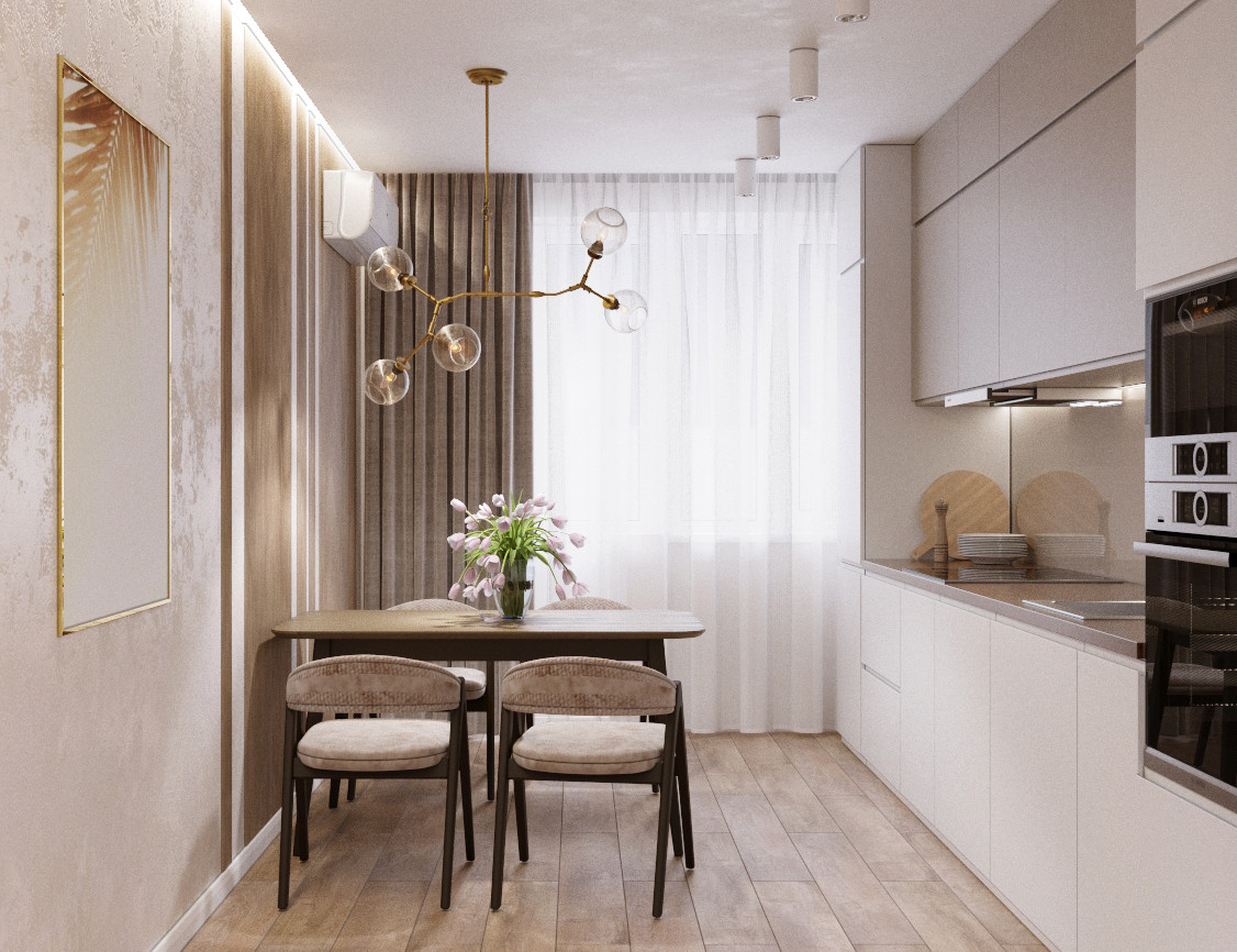 КВАРТИРА ЖК "ПАРК ОСТРОВСКОГО" 89кв.м | 3DOM