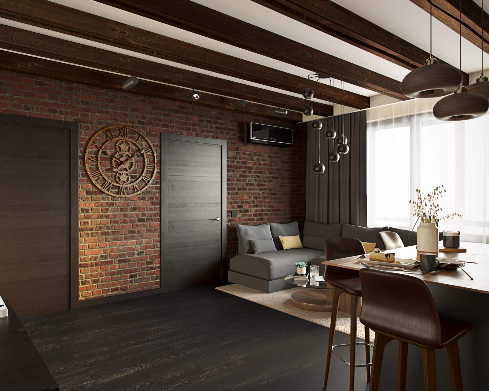 Дизайн-проект в "ЖК Magnifica" Квартира с мужским характером