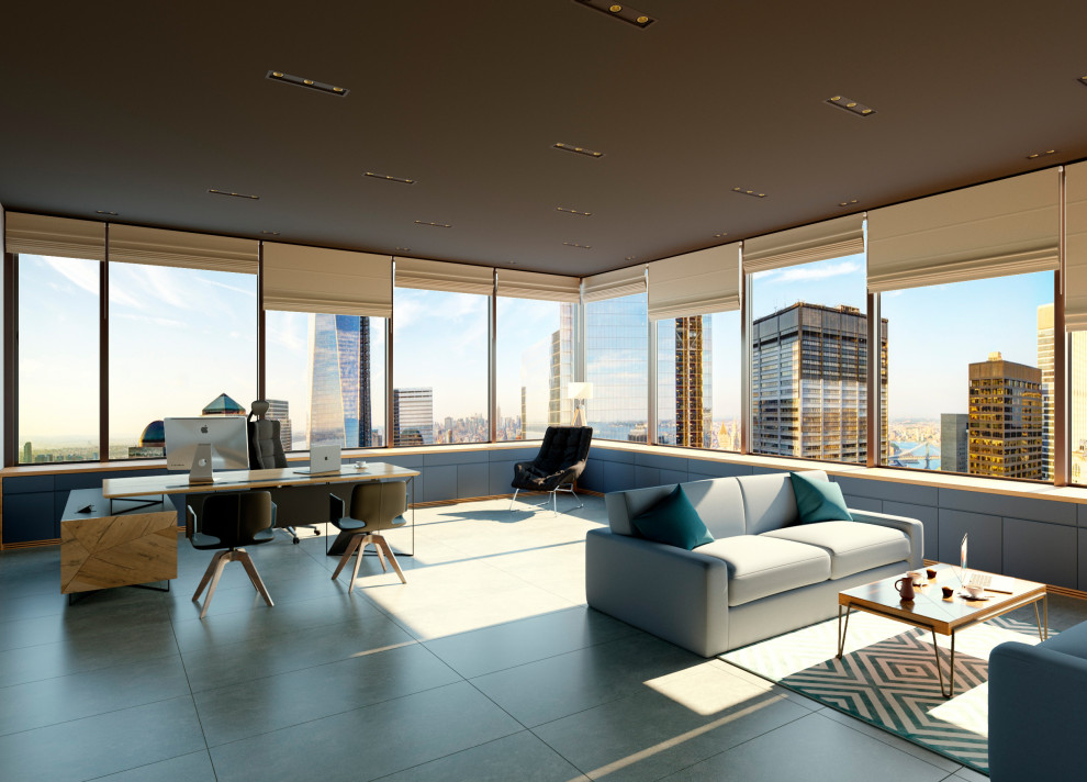 Обложка проекта: Дизайн кабинета руководителя