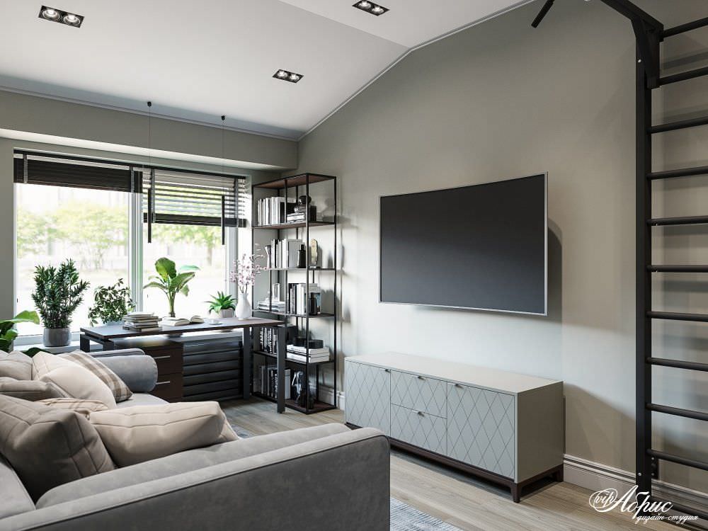 Дизайн квартиры для семьи с тремя детьми (ул.Чернышевского)