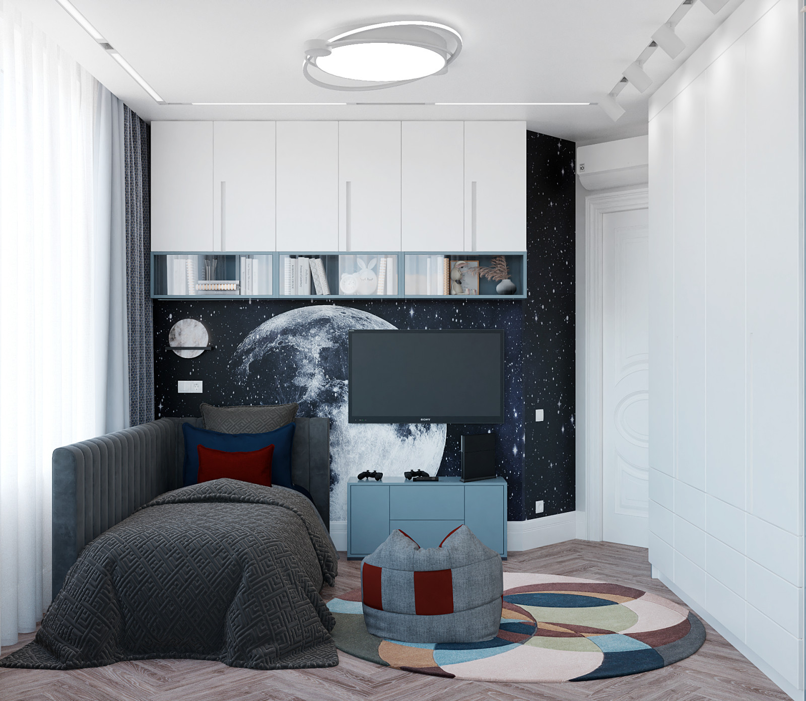 ДЕТСКАЯ КОМНАТА ДЛЯ 2-ух МАЛЬЧИКОВ