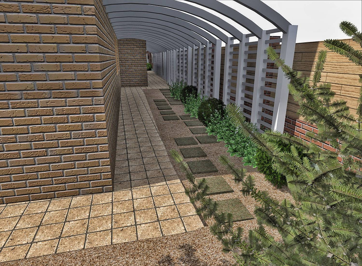 Ландшафтный дизайн в п. Ново-Разводная (Иркутск)