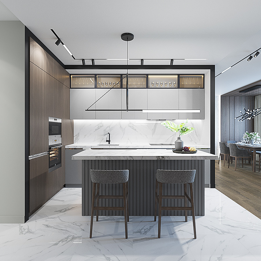 Графичная квартира