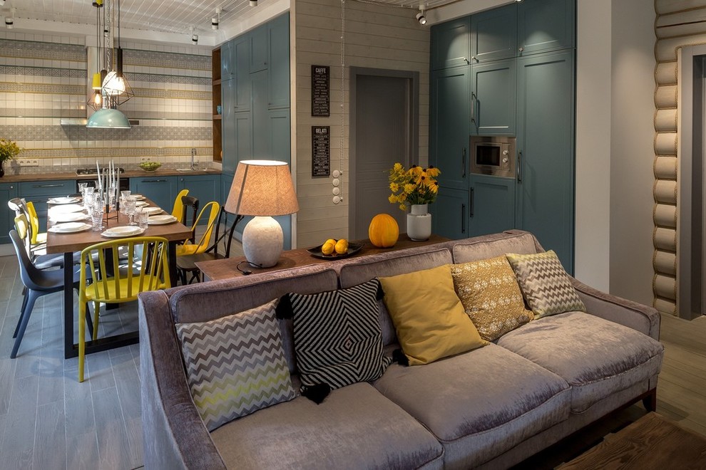 Дачный ответ 10 стульев в бирюзе с лимоном с участием Marko Kraus