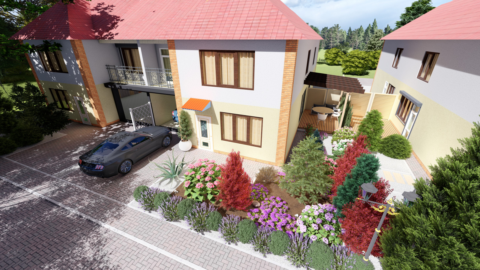 Ландшафтный дизайн в Геленджике