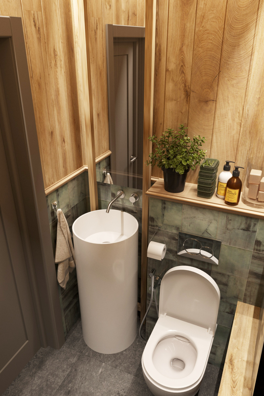 Большой, яркий дом для молодой семьи