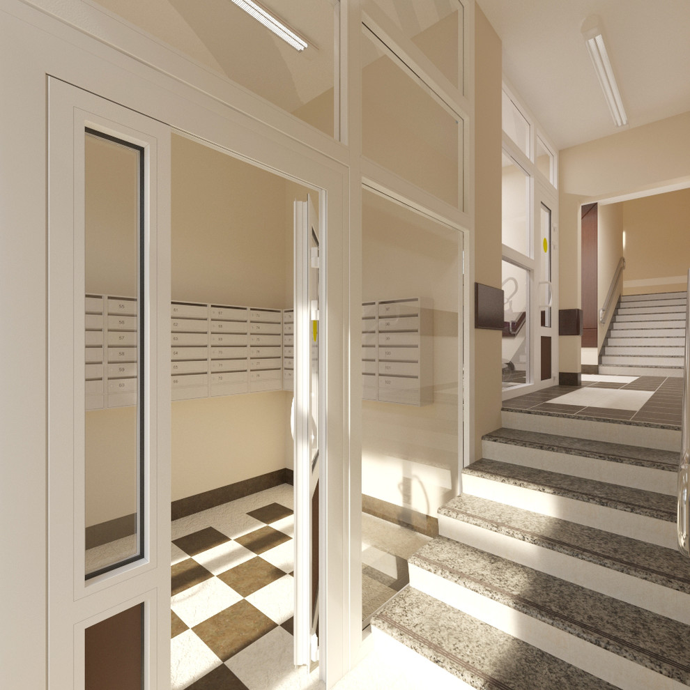 Дизайн интерьера подъездов. г. Самара