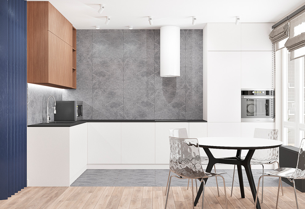 Обложка проекта: Кухня-гостиная