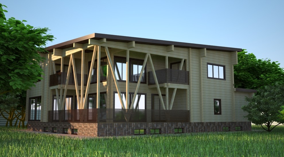 Деревянный дом