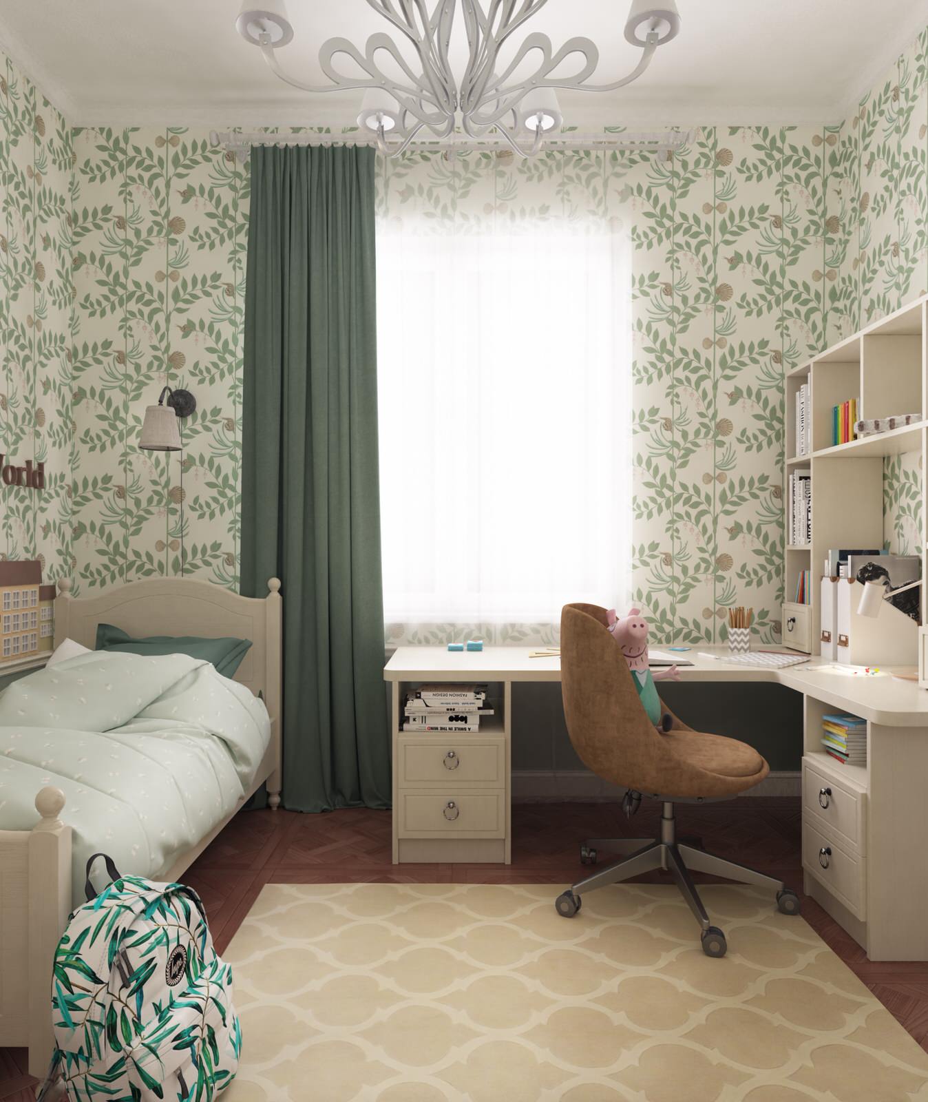 Дизайн 2-х этажного коттеджа в пос.Старокучергановка