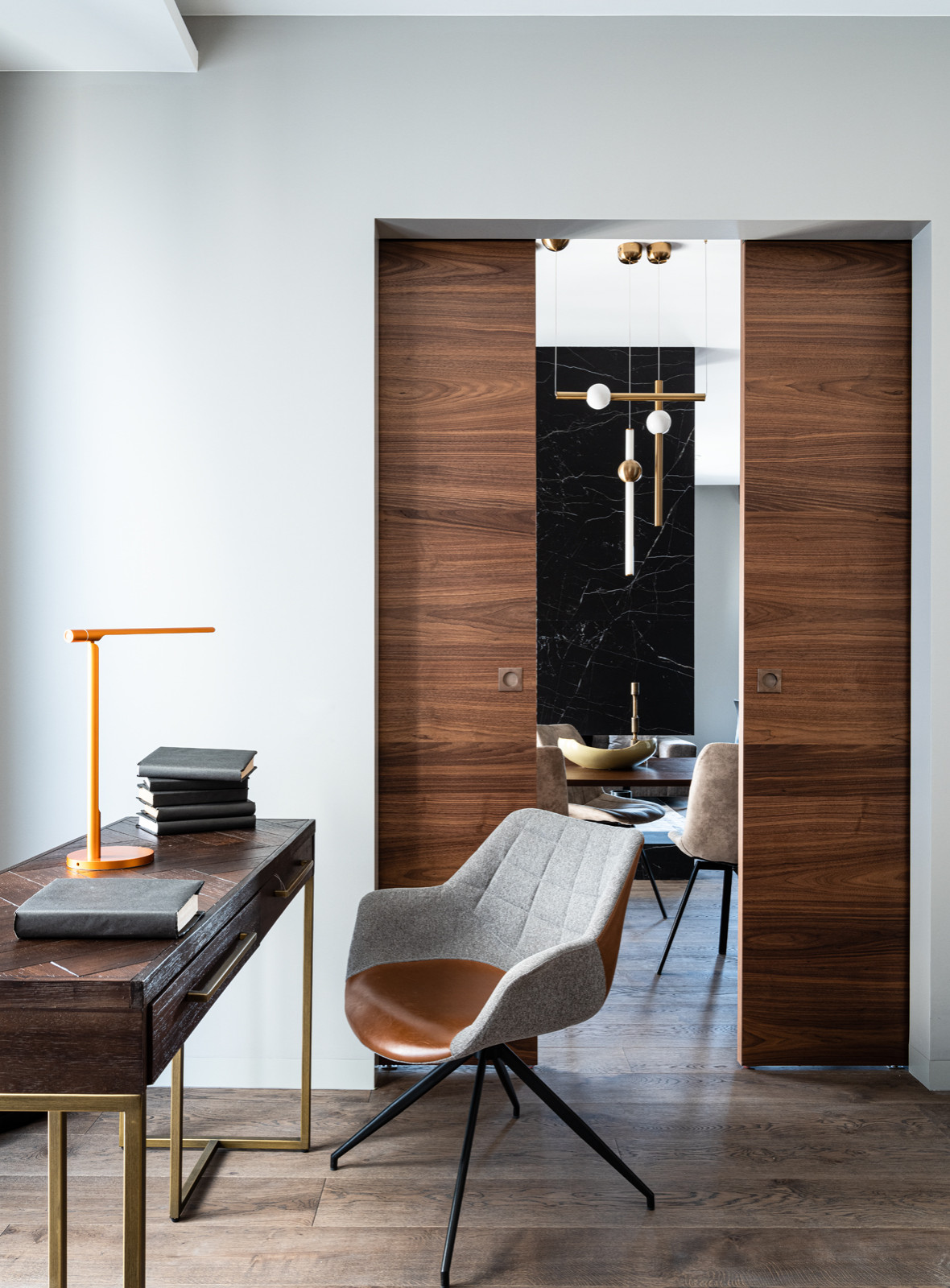 Реализованный проект квартиры 90м2 в ЖК Пресня сити