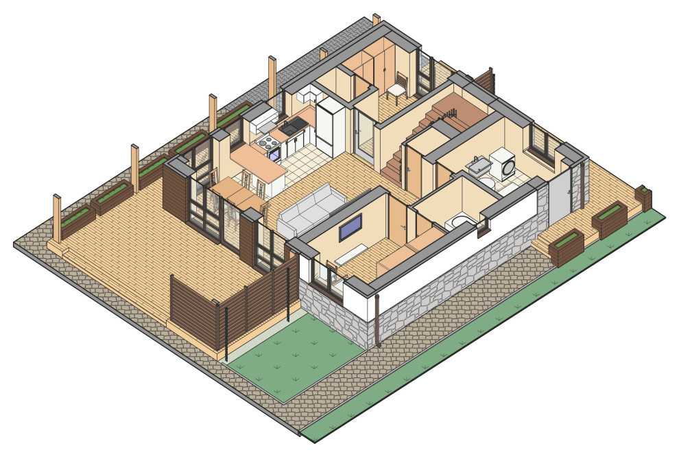 Коттедж 153 кв. м
