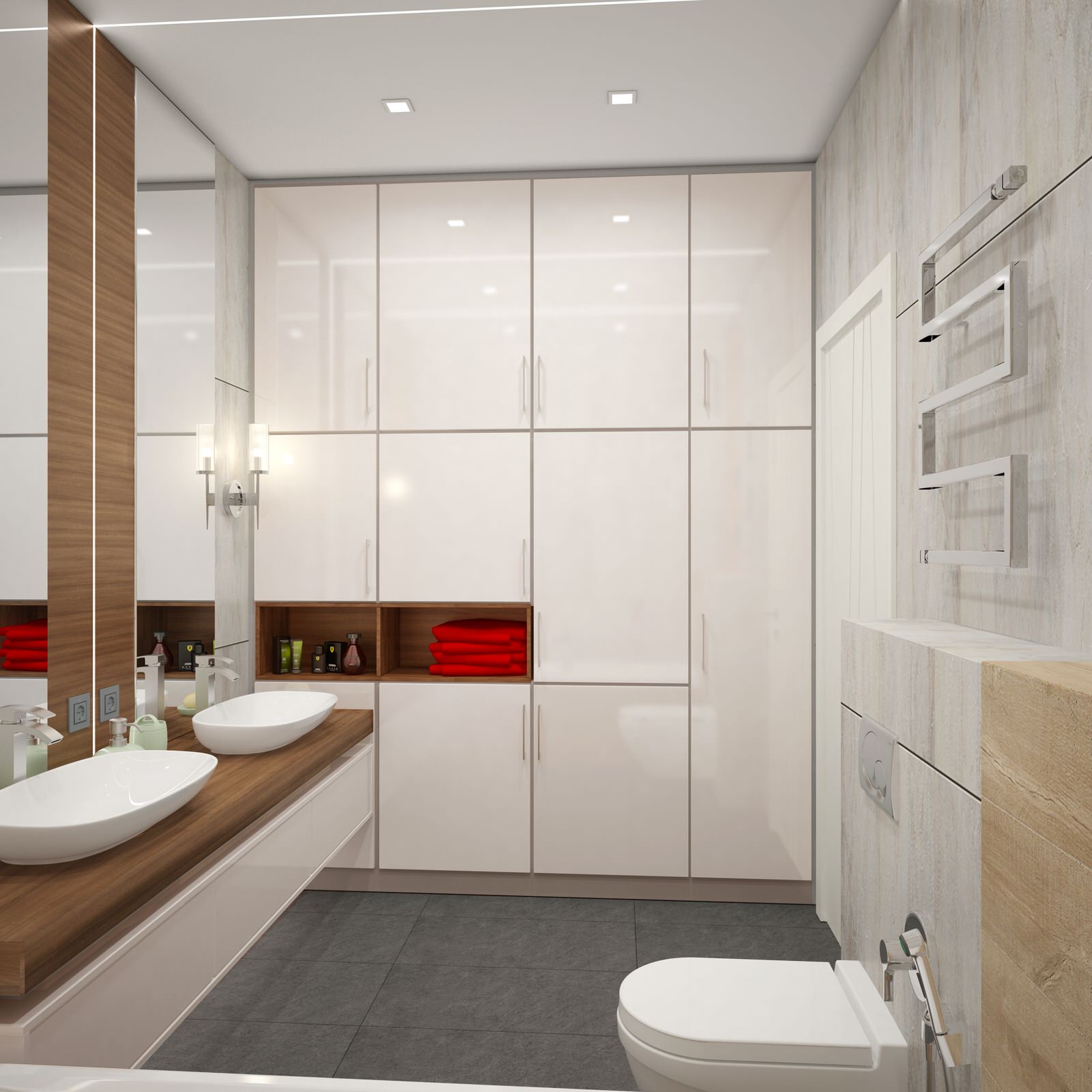 Ванная, варианты для заказчика