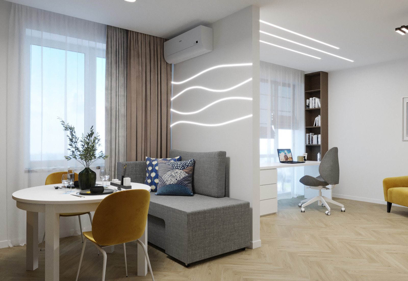 Интерьер для девушки-студентки