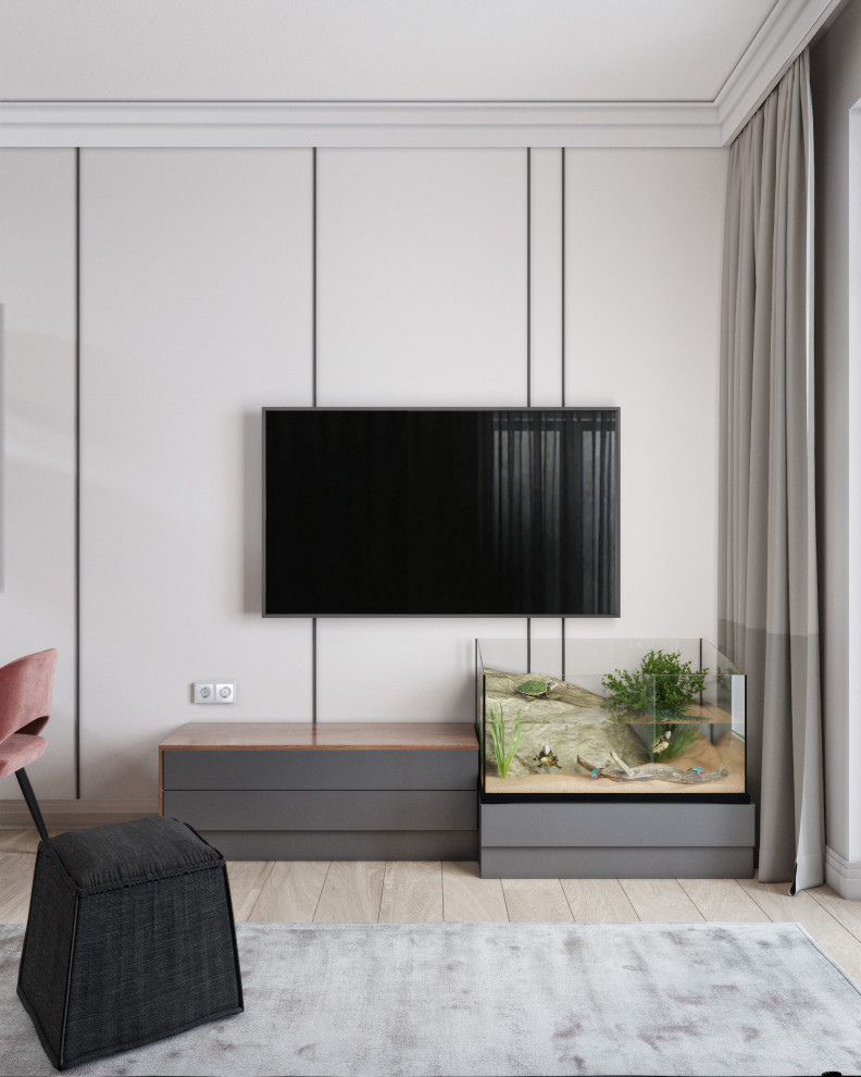 Дизайн трехкомнатной квартиры ЖК Мегаполис-парк 69м2